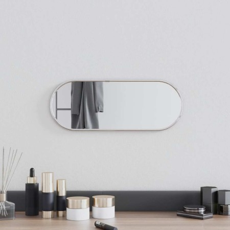 Espejo de pared ovalado plateado 40x15 cm | Foro24.es | Tu tienda online para hogar, jardín y más Foro24.es