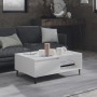 Mesa de centro madera contrachapada blanco 90x60x35 cm de , Mesas de centro - Ref: Foro24-806004, Precio: 68,29 €, Descuento: %