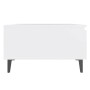 Mesa de centro madera contrachapada blanco 90x60x35 cm de , Mesas de centro - Ref: Foro24-806004, Precio: 68,29 €, Descuento: %