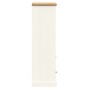 Librería VIGO madera maciza de pino blanco 60x35x114,5 cm de , Librerías y estanterías - Ref: Foro24-353185, Precio: 150,61 €...