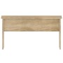 Mesa de centro madera ingeniería roble Sonoma 80x50,5x41,5 cm de vidaXL, Mesas de centro - Ref: Foro24-809641, Precio: 63,15 ...