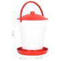 Bebedero automático para aves 18 L de , Comederos y bebederos de ganado - Ref: Foro24-171449, Precio: 50,57 €, Descuento: %