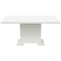 Mesa de comedor extensible negra con brillo de , Mesas de cocina y de comedor - Ref: Foro24-243548, Precio: 345,02 €, Descuen...