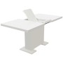 Mesa de comedor extensible negra con brillo de , Mesas de cocina y de comedor - Ref: Foro24-243548, Precio: 345,02 €, Descuen...