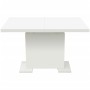 Mesa de comedor extensible negra con brillo de , Mesas de cocina y de comedor - Ref: Foro24-243548, Precio: 345,02 €, Descuen...