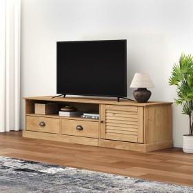 Mueble para TV VIGO madera maciza de pino 156x40x40 cm de , Muebles TV - Ref: Foro24-353172, Precio: 204,57 €, Descuento: -5%%