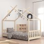Estructura de cama infantil de madera maciza de pino 80x160 cm | Foro24.es | Tu tienda online para hogar, jardín y más Foro24.es