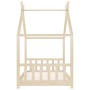 Estructura de cama infantil de madera maciza de pino 80x160 cm | Foro24.es | Tu tienda online para hogar, jardín y más Foro24.es