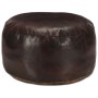 Puf marrón oscuro 60x30 cm cuero auténtico de cabra de , Otomanas - Ref: Foro24-248139, Precio: 136,56 €, Descuento: %
