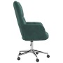 Silla de relajación de terciopelo verde oscuro en Sillones | Comprar online en Foru.es