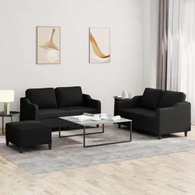 Comprar Juego de sofás con cojines 3 piezas tela