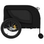 Remolque de bicicleta mascotas hierro tela Oxford negro de , Cochecitos para mascotas - Ref: Foro24-94031, Precio: 88,79 €, D...