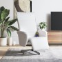 Sillón reclinable masaje con reposapiés cuero sintético blanco | Foro24.es | Tu tienda online para hogar, jardín y más Foro24.es