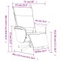 Sillón reclinable masaje con reposapiés cuero sintético blanco | Foro24.es | Tu tienda online para hogar, jardín y más Foro24.es