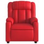 Sillón de masaje reclinable cuero sintético rojo de , Sillones - Ref: Foro24-373572, Precio: 222,69 €, Descuento: %