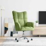 Sillón de relax de terciopelo verde claro en Sillones | Comprar online en Foru.es