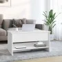 Mesa de centro madera contrachapada blanca 80x50x40 cm de vidaXL, Mesas de centro - Ref: Foro24-809656, Precio: 76,13 €, Desc...