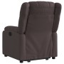 Sillón eléctrico reclinable elevable de tela marrón oscuro de , Sillones - Ref: Foro24-3205231, Precio: 331,41 €, Descuento: ...