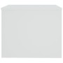 Mesa de centro madera contrachapada blanca 80x50x40 cm de vidaXL, Mesas de centro - Ref: Foro24-809656, Precio: 77,55 €, Desc...