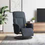 Sillón reclinable masaje con reposapiés terciopelo gris oscuro de , Sillones - Ref: Foro24-356694, Precio: 224,46 €, Descuent...