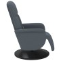 Sillón reclinable masaje con reposapiés terciopelo gris oscuro de , Sillones - Ref: Foro24-356694, Precio: 224,46 €, Descuent...