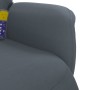 Sillón reclinable masaje con reposapiés terciopelo gris oscuro de , Sillones - Ref: Foro24-356694, Precio: 224,46 €, Descuent...