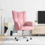 Sillón de relax de terciopelo rosa en Sillones | Comprar online en Foru.es