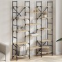 Estantería madera de ingeniería roble Sonoma 127,5x28,5x172,5cm | Foro24.es | Tu tienda online para hogar, jardín y más Foro24.es