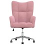 Sillón de relax de terciopelo rosa en Sillones | Comprar online en Foru.es