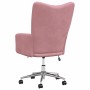 Sillón de relax de terciopelo rosa en Sillones | Comprar online en Foru.es