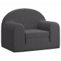 Sofá cama infantil felpa suave gris antracita de , Mobiliario para bebés y niños pequeños - Ref: Foro24-357018, Precio: 41,83...