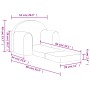 Sofá cama infantil felpa suave gris antracita de , Mobiliario para bebés y niños pequeños - Ref: Foro24-357018, Precio: 41,83...