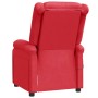Sillón de masaje de cuero sintético rojo de , Sillones de masaje eléctricos - Ref: Foro24-340167, Precio: 232,65 €, Descuento: %