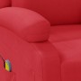Sillón de masaje de cuero sintético rojo de , Sillones de masaje eléctricos - Ref: Foro24-340167, Precio: 232,65 €, Descuento: %