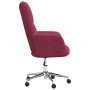 Sillón de relax de terciopelo rojo vino tinto en Sillones | Comprar online en Foru.es