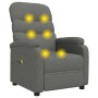 Sillón de masaje de tela gris oscuro de , Sillones de masaje eléctricos - Ref: Foro24-348300, Precio: 205,06 €, Descuento: -5%%