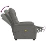 Sillón de masaje de tela gris oscuro de , Sillones de masaje eléctricos - Ref: Foro24-348300, Precio: 205,06 €, Descuento: -5%%