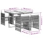 Set de muebles jardín 5 pzas con cojines ratán sintético negro de , Conjuntos de jardín - Ref: Foro24-3210903, Precio: 327,67...