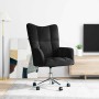 Sillón de relax de terciopelo negro en Sillones | Comprar online en Foru.es
