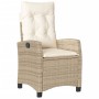 Set comedor de jardín 5 pzas con cojines ratán sintético beige de , Conjuntos de jardín - Ref: Foro24-3212803, Precio: 614,56...