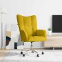 Sillón de relax de terciopelo amarillo mostaza en Sillones | Comprar online en Foru.es
