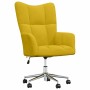 Sillón de relax de terciopelo amarillo mostaza en Sillones | Comprar online en Foru.es