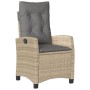 Set comedor de jardín 5 pzas con cojines ratán sintético beige de , Conjuntos de jardín - Ref: Foro24-3212836, Precio: 596,48...