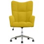 Sillón de relax de terciopelo amarillo mostaza en Sillones | Comprar online en Foru.es