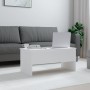 Mesa de centro madera contrachapada blanco 102x50,5x46,5 cm de vidaXL, Mesas de centro - Ref: Foro24-809719, Precio: 81,18 €,...