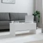 Mesa de centro madera contrachapada blanco 102x50,5x46,5 cm de vidaXL, Mesas de centro - Ref: Foro24-809719, Precio: 80,22 €,...