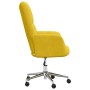 Sillón de relax de terciopelo amarillo mostaza en Sillones | Comprar online en Foru.es