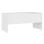 Mesa de centro madera contrachapada blanco 102x50,5x46,5 cm de vidaXL, Mesas de centro - Ref: Foro24-809719, Precio: 80,22 €,...