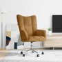 Sillón de relax de terciopelo marrón en Sillones | Comprar online en Foru.es