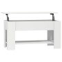 Mesa de centro madera contrachapada blanco 101x49x52 cm de vidaXL, Mesas de centro - Ref: Foro24-809701, Precio: 100,01 €, De...